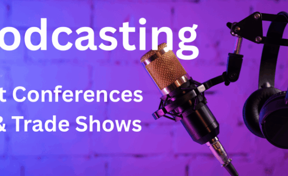 Podcasting at Conferences & Trade shows for hire