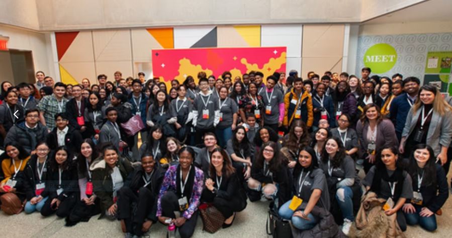 AI photo booth rental at PWC event