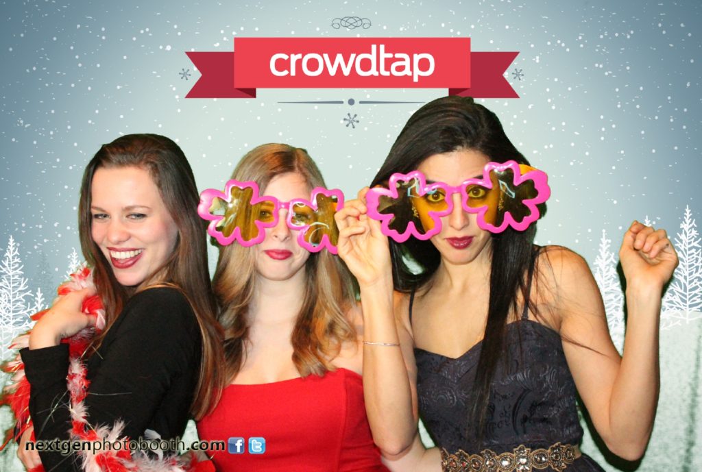 AI photo booth rental at holiday parties