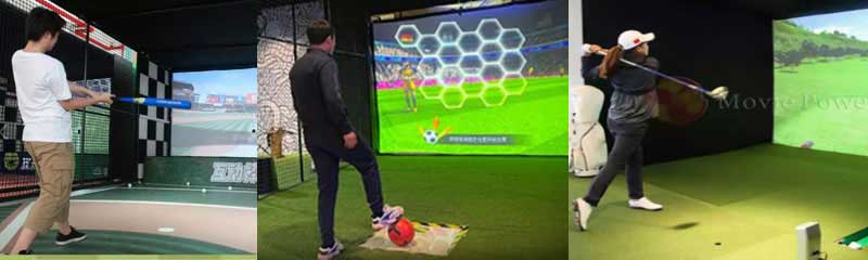 Sports Simulator  Playing All Major Sports Indoors