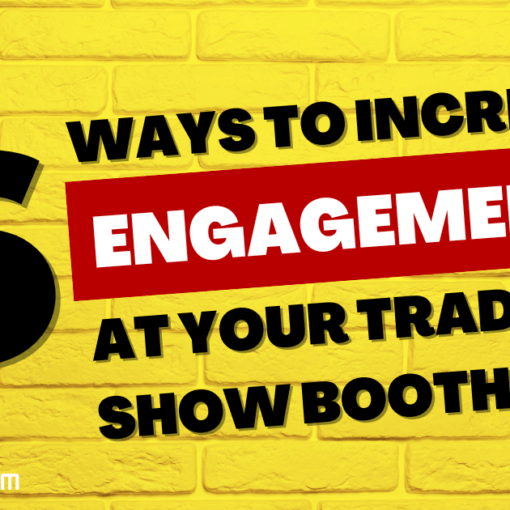 increase engagement at trade show booth